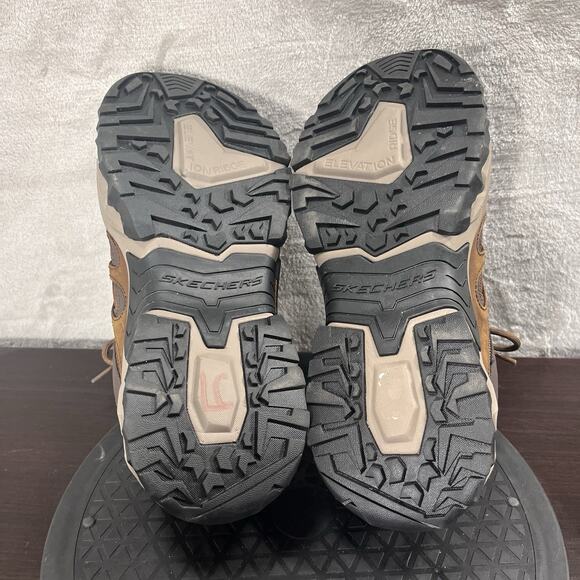 Skechers Men's Size 8 Terraform-Selvin Brown Lace Up Hiking Shoes NWOB - Picture 8 of 10